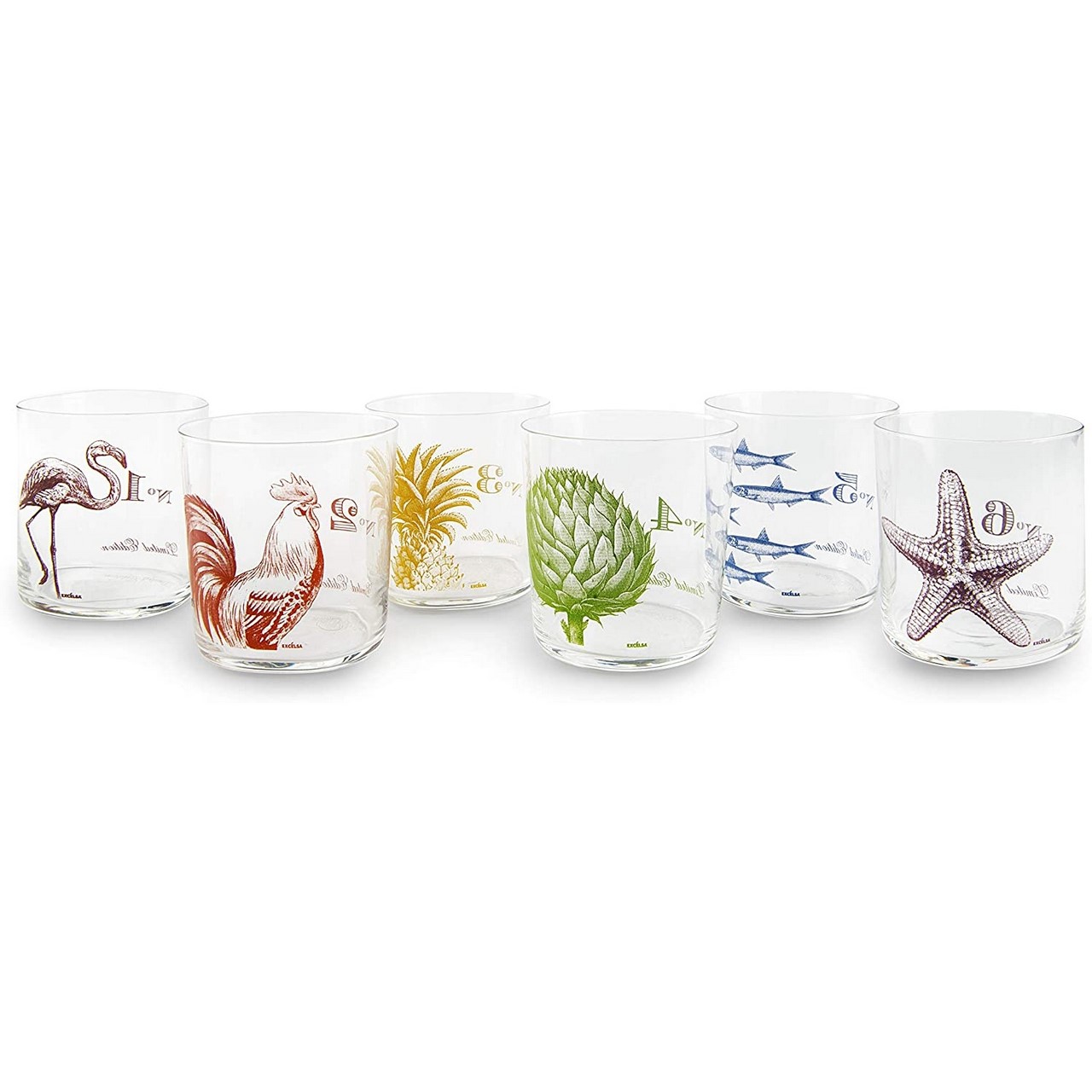 Service de vaisselle 24 pièces - Flore et faune - Édition limitée Excelsa